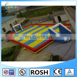 2016 Cheap Price Inflatable Soccer Field / Inflatable Football Arena / Inflatable Soccer Pitch for Sale thumbnail-4