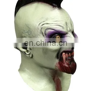 Zombie Punk Mask Skate Or Die Gnarly Grinder Monster Skull Skeleton Mohawk Biker thumbnail-2