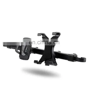2 in 1 360 Degree Rotation Car Headrest Mount Holder for Tablet and Smartphone for IPad Fit All Under 10 Inch Screens thumbnail-3