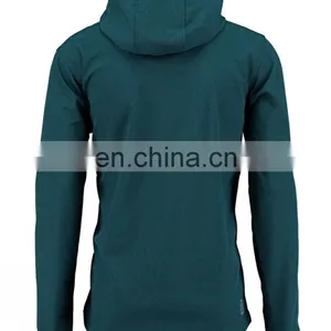 Mens Softshell Fabric Jacket in Contrast Color thumbnail-2