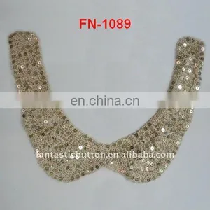 Sequins Crochet Cpttpm Collar for Garment thumbnail-1