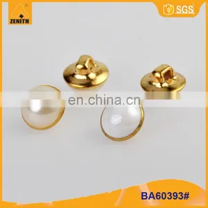 ABS Gold Plating Pearl Shank Button BA60393 thumbnail-1