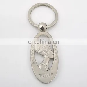 2017 Wholesale Egypt Tourist Memento 3D Pharaoh Metal Keychain thumbnail-4