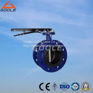 Manual Flanged End Soft Seal Butterfly Valve (GAD41X) thumbnail-1