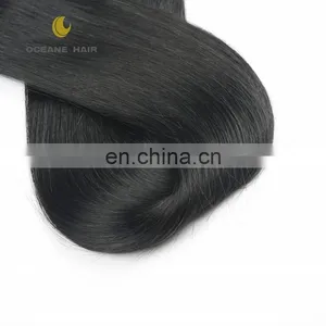 2016 Cheap Cuticle Intact Virgin no Chemical Brazilian Straight Remy Hair thumbnail-1
