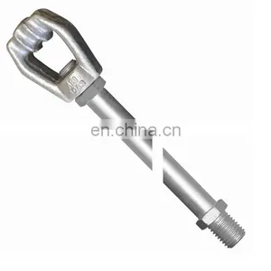 Hot Dip Galvanized Threaded Forged-Eye Anchor Rods thumbnail-2