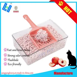 Pet Product: Hot Sell Tofu Cat Litter With Flushable thumbnail-1