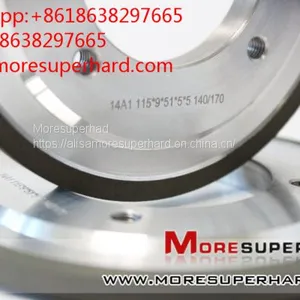 14A1 Resin Bond Diamond Grinding Wheel With High Efficiency Alisa@moresuperhard.com thumbnail-5