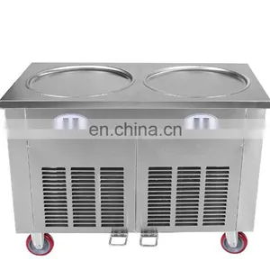 Multi-functional Flat Pan Fry Ice Cream Machine/ Flat Pan Fry Ice Cream Machine thumbnail-1