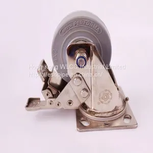 Caster With Brake thumbnail-1