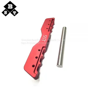 High Quality CNC Lathe Milling Machining Colorful Aluminum Anodized Auto Parts thumbnail-1