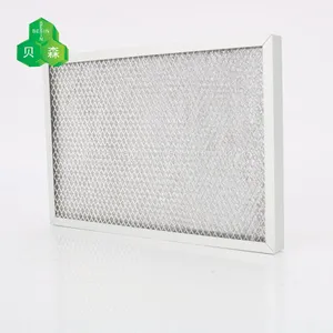 Oil Fume Removal Filter Manufacturer Customized Aluminum Foil Primary Filter thumbnail-1