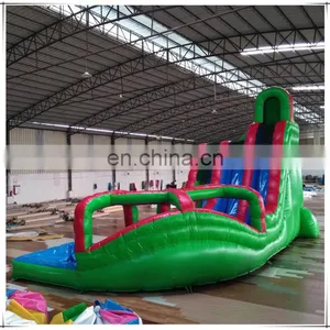 Professional Manufacturer Custom Made Used Waterslide Kids Inflatable Roaring River Water Slide For Sale thumbnail-3