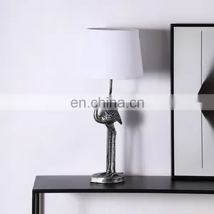 Finely Processed Unique Animal Shape Design Graceful Resin Deck Light Home Decor Table Lamps thumbnail-1