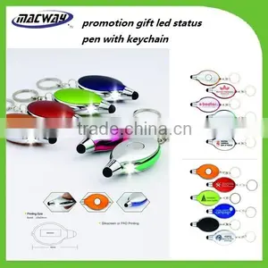 High Quality Cheap Price Lights and Lightings Led Mini Keychain Stylus Pen thumbnail-1