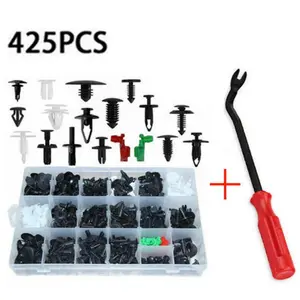 Christmas Tree Push Rivets Fastener Kit Car Accessories Plastic Blind Rivets thumbnail-3
