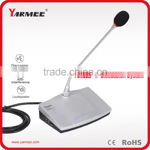Sliver Color Microphone Call System for Conference Rooms thumbnail-1