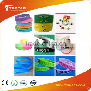Factory Wholesale Price NFC Silicone Rfid Wristband for Payment thumbnail-1