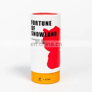 Factory Packaging Paper Cans Circular Tube Box Custom Logo Applicable Cosmetic Perfume Cream Food thumbnail-1
