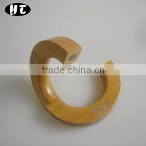 HA1337 Natural Open Wooden Ring for Jeans Pants Scarves thumbnail-3