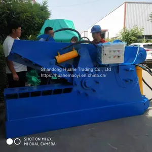 Crocodile Hydraulic Metal Shearing Machine Iron Sheet Cast Iron Thin Iron Cutting Machine Thin Iron Sheet Light Material Cutting Machine thumbnail-5