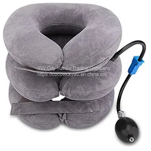 Inflatable Neck Support Pillow /cervical Neck Traction Device /air Neck Traction Collar Cervical thumbnail-1