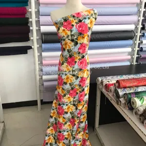 Digital Printing Hot Sale 65% Polyester 35% Cotton Tc Dyed Shirting Fabric thumbnail-1