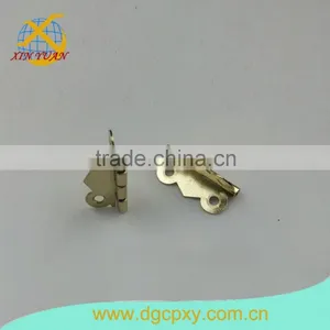 Small Bicolor Butterfly Shape Quadripuntal Metal 180 Degree Concealed Hinge thumbnail-3