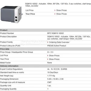SIEMENS SQM10.16562 Valve Actuator thumbnail-2