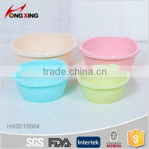 XL Round Plastic Washing Basin for Bathroom thumbnail-1