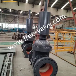 Hydraulic Operated High Pressure Ceramic Lined Knife Gate Valve thumbnail-2