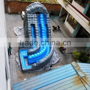 2016 New Arrival PLATO PVC Trapualin I Nflatables Water Slide , Long Water Slides For USA thumbnail-2