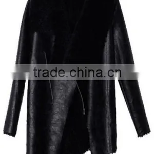 Designer Leather Overcoat thumbnail-1