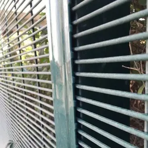Galvanized 358 Anti-climb Fence Corrosion Resistant Security Mesh Fencing thumbnail-5