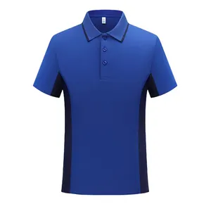 Custom Anti-static Polo Shirts | Short Lapel T-shirts for Corporate Workwear | Factory for Ready-made & Custom Anti-static Garments thumbnail-2
