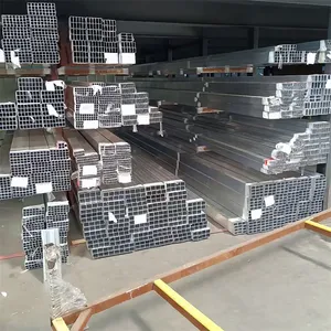High Strength Alloy Aluminum Square & Rectangular Hollow Tube Anodized Finish Extruded Aluminium Profile for Building Framework Decoration thumbnail-5