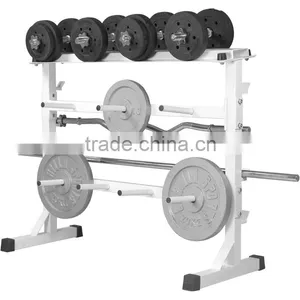 Universal Weight Rack White thumbnail-1