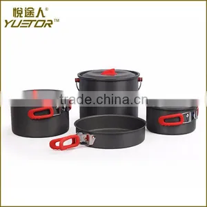 Non Stick Hard Anodized Aluminum Family Cook Set thumbnail-1