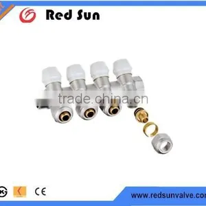 Taizhou Manufactue HR1070 Brass Exhaust 4-ways Maniflod thumbnail-1
