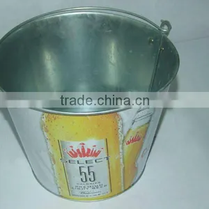 Dongguan Wholesale Tin Bucket With Handle Tin Bucket Manufacture thumbnail-1
