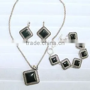 Earring+Bracelet+Necklace Jewelry Set /Customize Design American and Eruozone Jewelry Set thumbnail-3