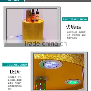 2016 Hot Sale Round Acrylic Optical Rotating Display Stand Case thumbnail-4