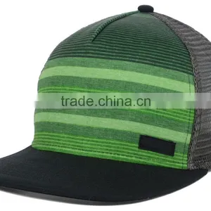 New Design Mesh Snapback Cap High Quality 5 Panel Blank Munafacturer Trucker Cap thumbnail-3
