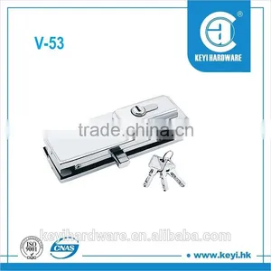 V-53 Glass Door Bottom Clamp Fittings/glass Door Lock thumbnail-1