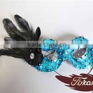 Wholesale Cock Feather Mask For Party Supplies thumbnail-1