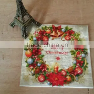 Virgin Wood Pulp High Quality Christmas Printed Napkins thumbnail-5