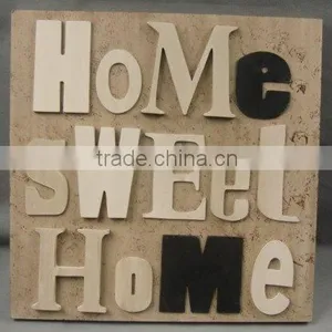 Home Decoration MDF Garden 3D Letter Hang Plaque thumbnail-1