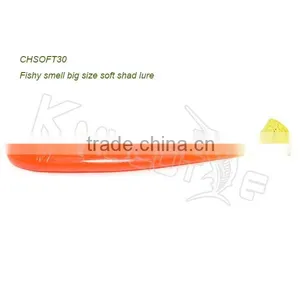 CHSOFT30 Factory Wholesale Soft Shad Swim Bait for Saltwater and Freshwater Soft Fishing Lure thumbnail-1