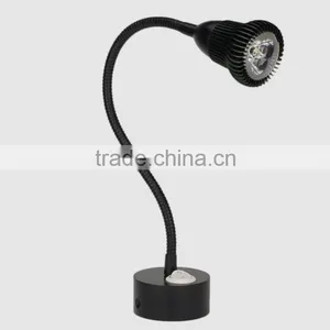 LED Bed Light Creative Fashion Bedside Reading Wall Lamp Aluminum With Flexible Hose thumbnail-2