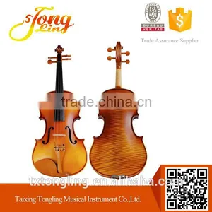 Popular Handmade Art Flamed Tongling Student Violin thumbnail-1